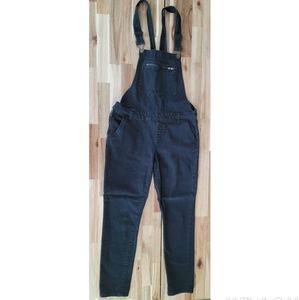 Forever 21 Black Overalls